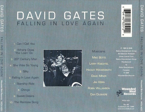 David Gates – Falling In Love Again Cd