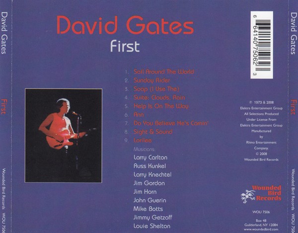 David Gates – First Cd