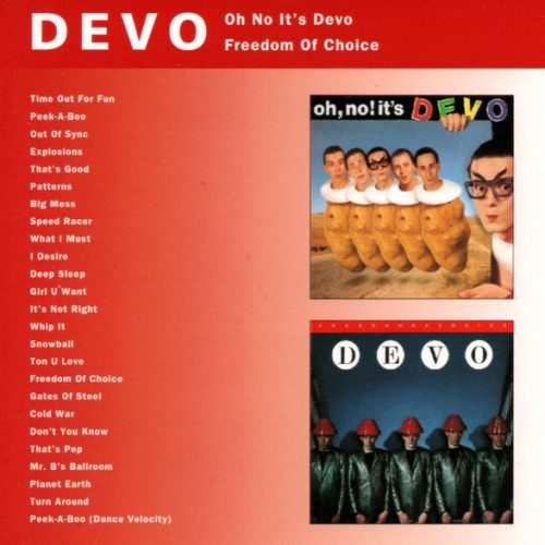 Devo – Oh No It's Devo / Freedom Of Choice Cd (2 álbumes en 1 cd)