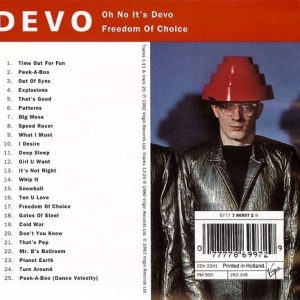 Devo – Oh No It's Devo / Freedom Of Choice Cd (2 álbumes en 1 cd)