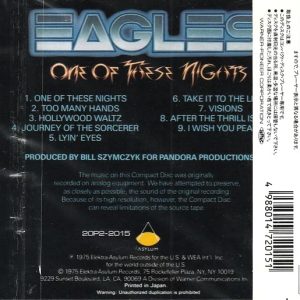 Eagles – One Of These Nights Cd