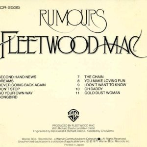 Fleetwood Mac – Rumours Cd