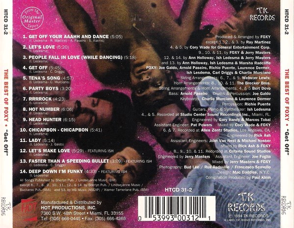 foxy best of trasera Foxy – The Best Of Cd