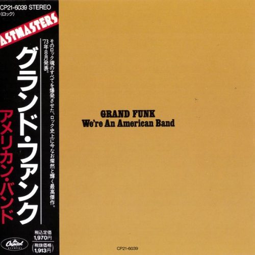 Grand Funk – We're An American Band Cd