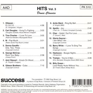 Hits Dance Classics - Vol. 3 Cd (Varios Artistas)