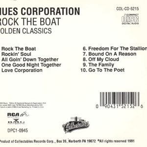 The Hues Corporation – Rock The Boat Cd