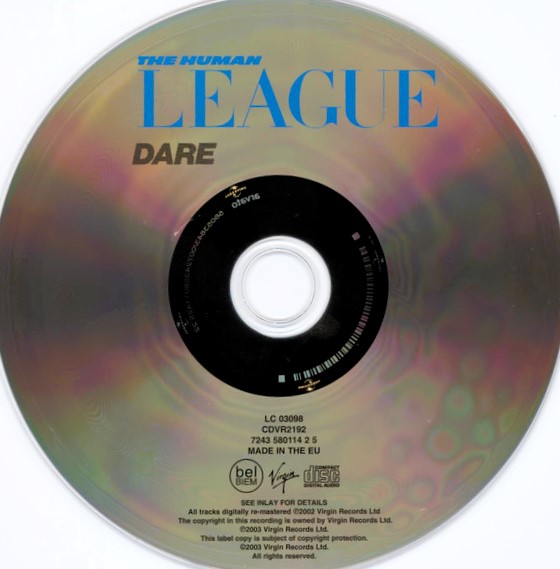The Human League – Dare Cd