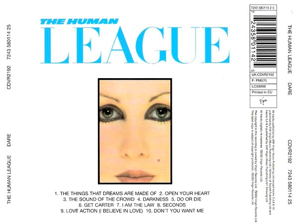 The Human League – Dare Cd