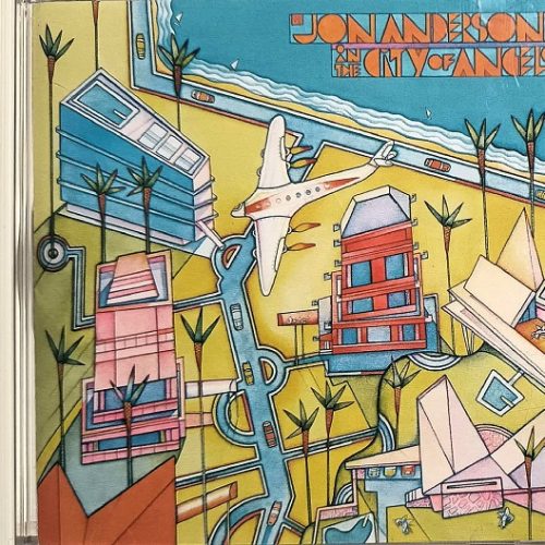 Jon Anderson – In The City Of Angels Cd Japonés