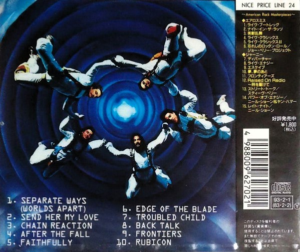 journey frontiers trasera Journey – Frontiers Cd