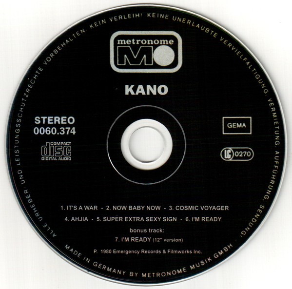 Kano – Kano Cd (Bonus Track)