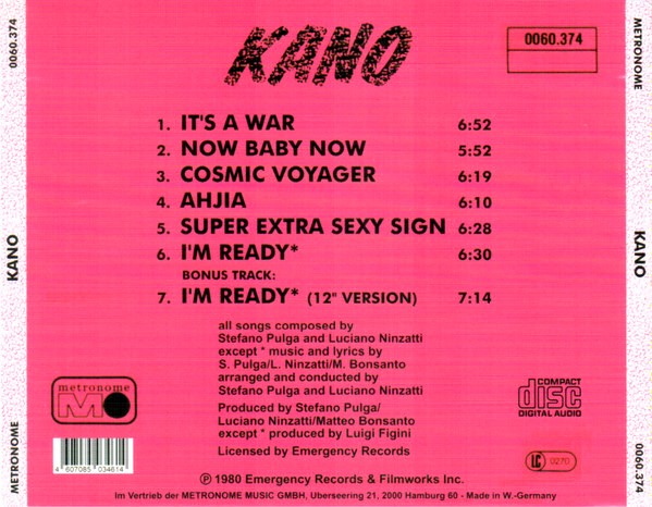 Kano – Kano Cd (Bonus Track)