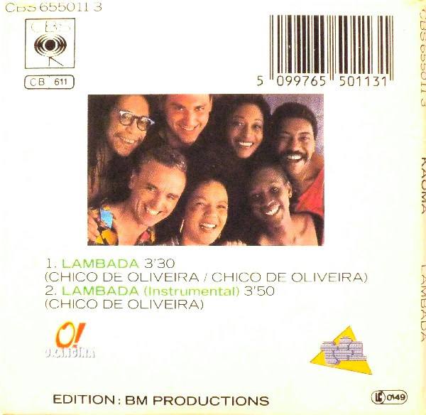 kaoma single trasera Kaoma – Lambada Cd Mini Single