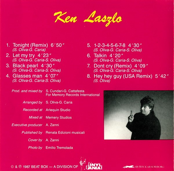 Ken Laszlo – Ken Laszlo Cd