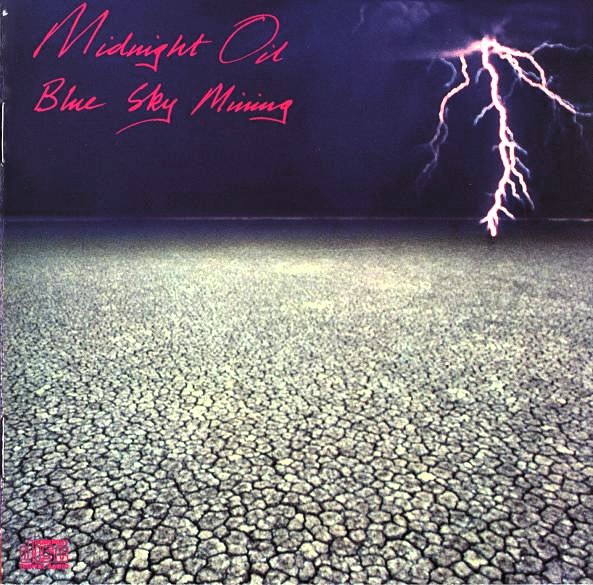 midnight oil blue frontal Midnight Oil – Blue Sky Mining Cd