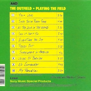 The Outfield – Playing The Field Cd