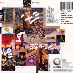 pat metheny letter trasera Pat Metheny Group – Letter From Home Cd