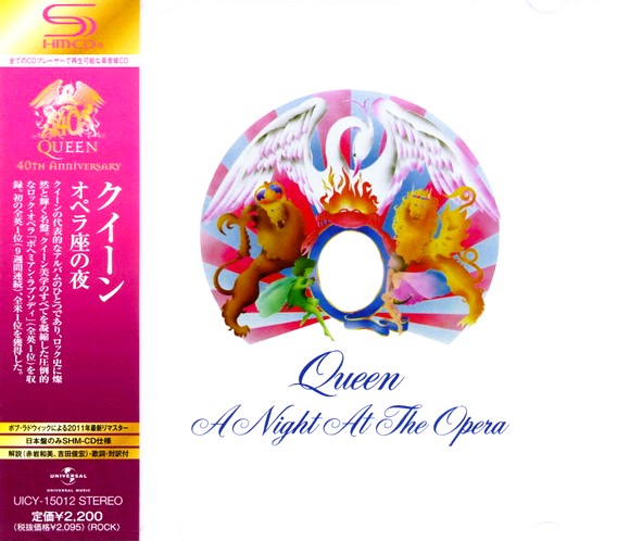 Queen – A Night At The Opera Cd Japonés SHM