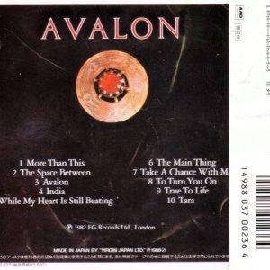Roxy Music – Avalon Cd
