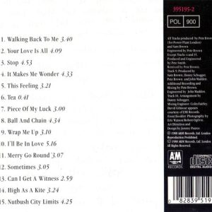 Sam Brown – Stop! Cd