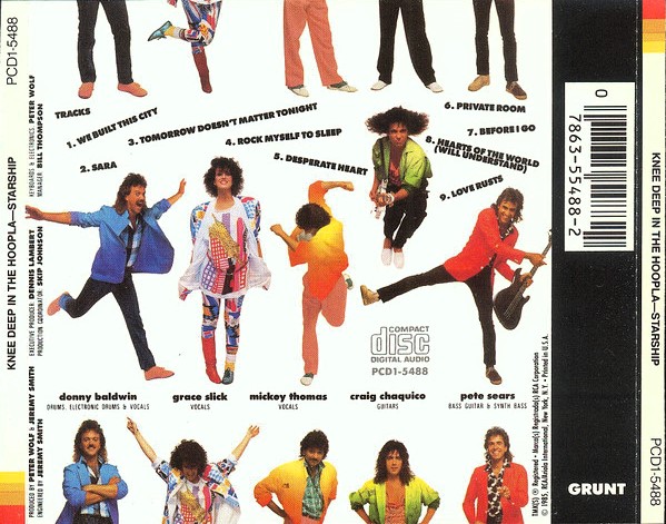 starship trasera Starship – Knee Deep In The Hoopla Cd Japonés