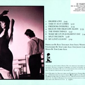 Steve Winwood – Back In The High Life Cd