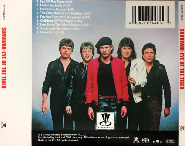 Survivor – Eye Of The Tiger Cd
