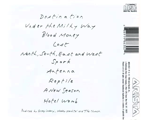 The Church – Starfish Cd