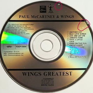 Wings – Greatest Cd Japonés