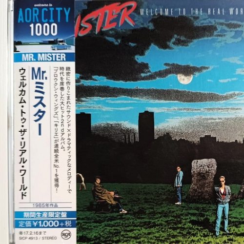Mr. Mister – Welcome To The Real World Cd Japonés (Bonus Tracks)