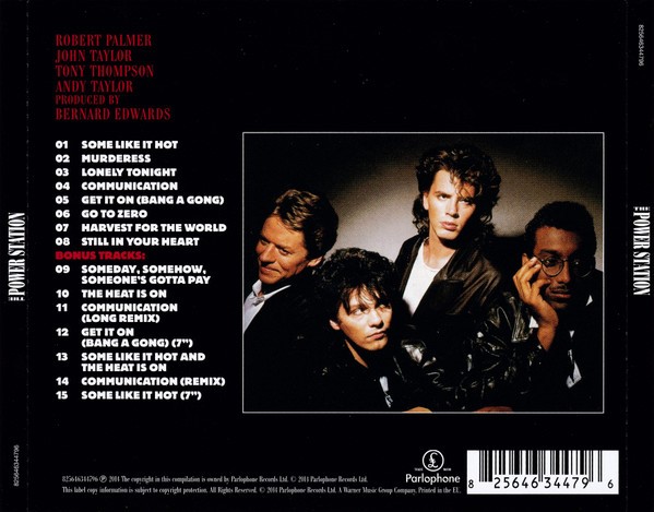 power station trasera The Power Station – The Power Station Cd (Bonus Tracks)