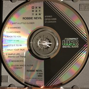 Robbie Nevil – Robbie Nevil Cd Japonés