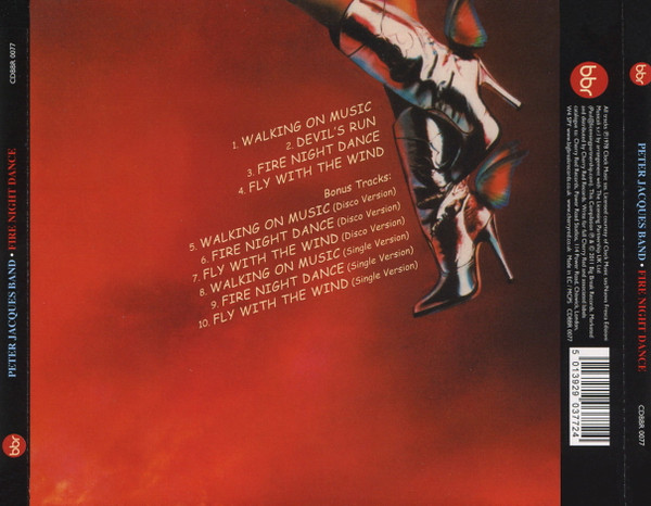 peter jacques walking trasera Peter Jacques Band – Fire Night Dance Cd (Bonus Tracks)