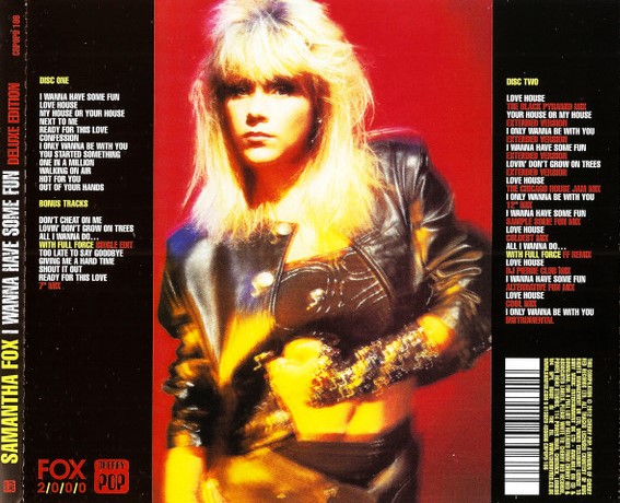 samantha fox i wanna trasera Samantha Fox – I Wanna Have Some Fun Cd (Deluxe Edition - Bonus Tracks)
