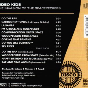 Video Kids – The Invasion Of The Spacepeckers Cd (Bonus Tracks)