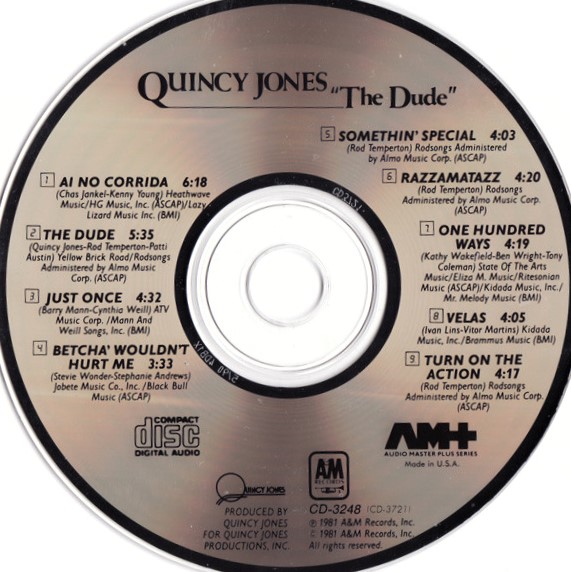 Quincy Jones – The Dude Cd (Usa)