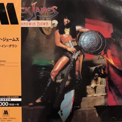 Rick James – Throwin' Down Cd Japonés