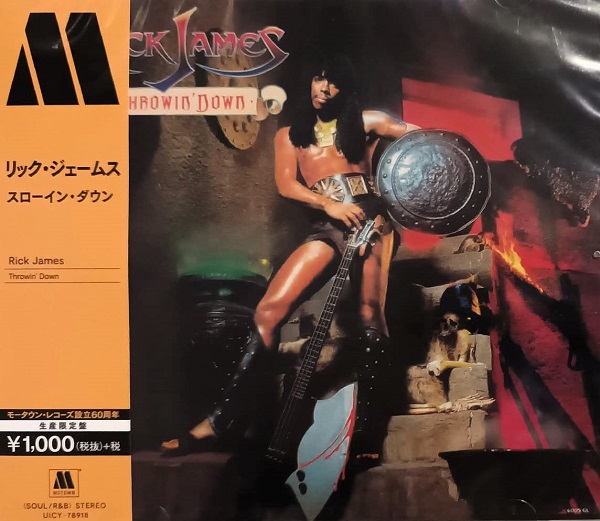 Rick James – Throwin' Down Cd Japonés
