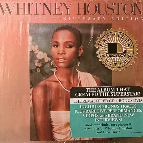 whitney deluxe con Dvd frontal Whitney Houston – Whitney Houston Cd Deluxe Anniversary Edition (Bonus Tracks + Dvd)