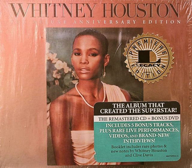 whitney deluxe con Dvd frontal Whitney Houston – Whitney Houston Cd Deluxe Anniversary Edition (Bonus Tracks + Dvd)