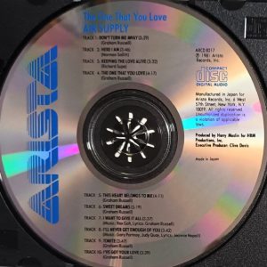 Air Supply – The One That You Love Cd Japonés