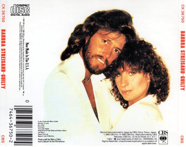 Barbra Streisand – Guilty Cd