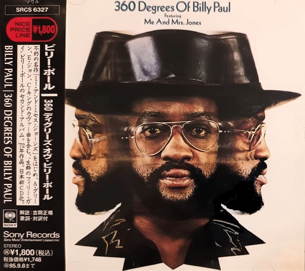 Billy Paul – 360 Degrees Of Billy Paul Cd Japonés