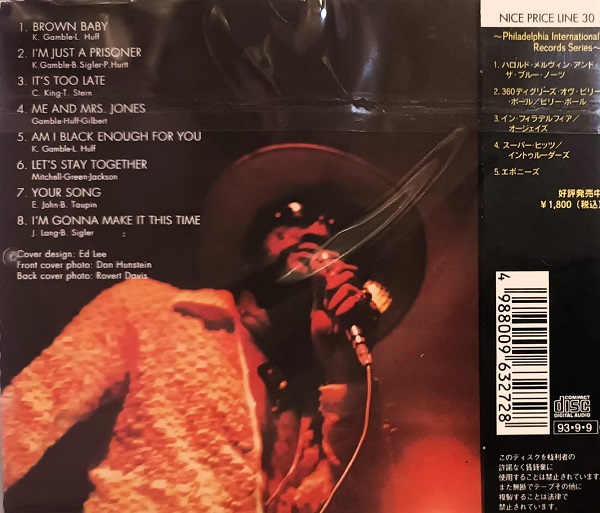Billy Paul – 360 Degrees Of Billy Paul Cd Japonés