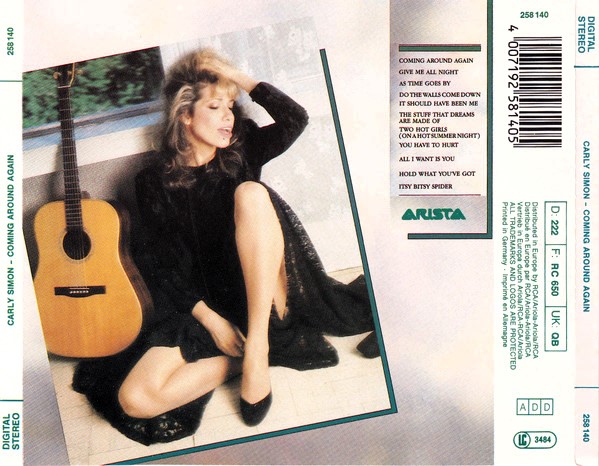 carly simon coming trasera Carly Simon – Coming Around Again Cd