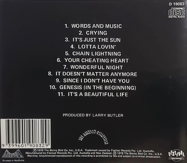 don mclean chain trasera Don McLean – Chain Lightning Cd