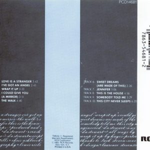 Eurythmics – Sweet Dreams (Are Made Of This) Cd Japonés
