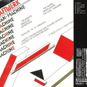 Kraftwerk – The Man Machine Cd Japonés