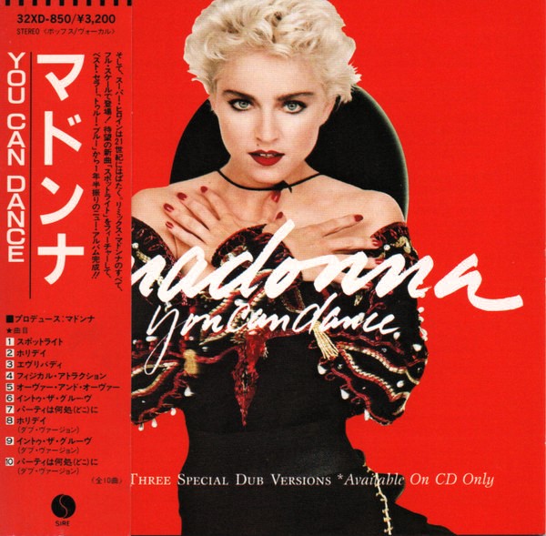 madonna you can dance frontal Madonna – You Can Dance Cd Japonés