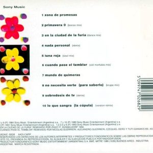 Soda Stereo – Zona De Promesas (Extended & Remixes 1984 - 1993) Cd